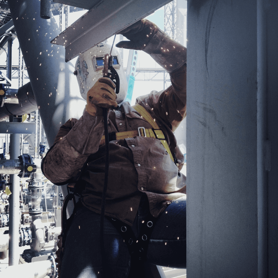 Industrie-Schweißer